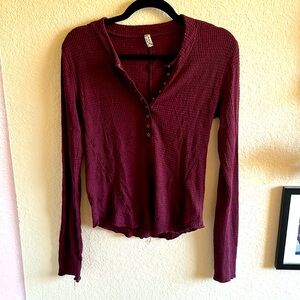 Free People Thermal Long Sleeve